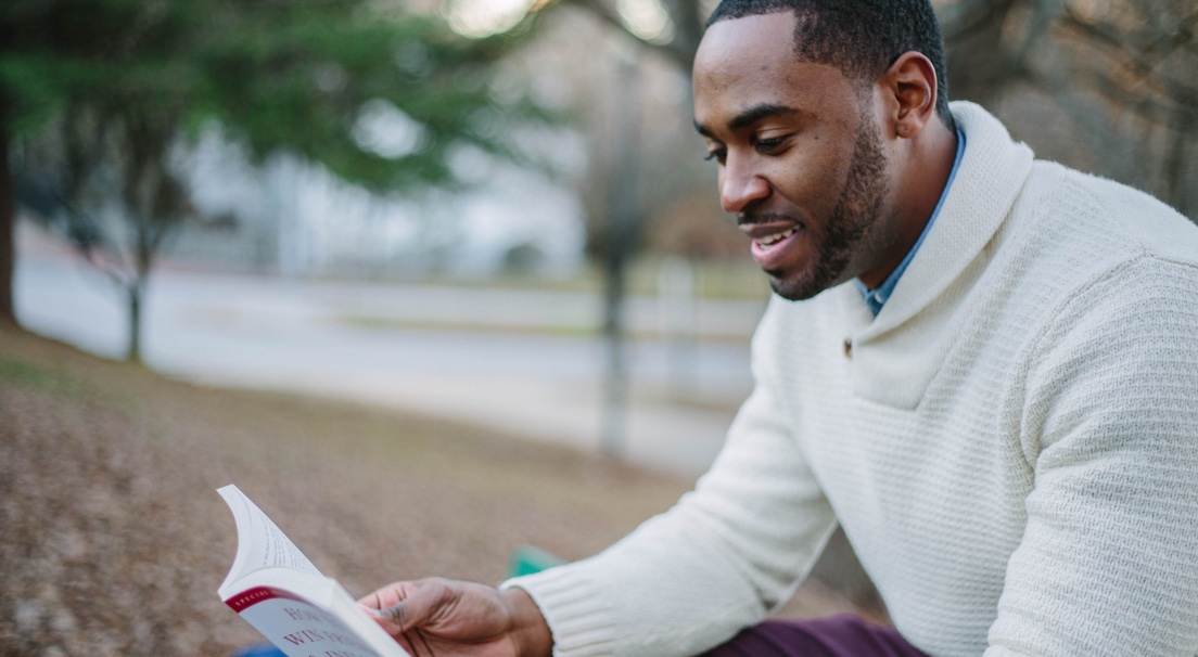 Man reading